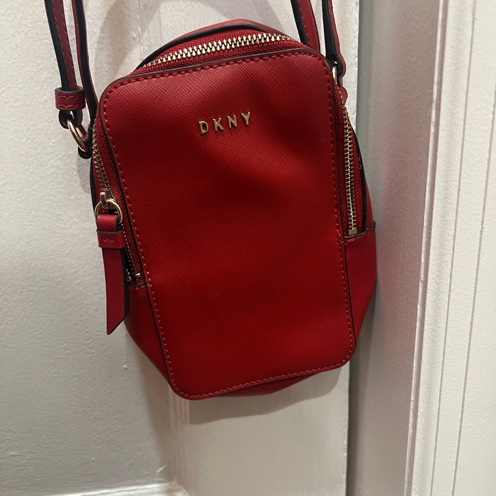 DKNY Red Crossbody Bag